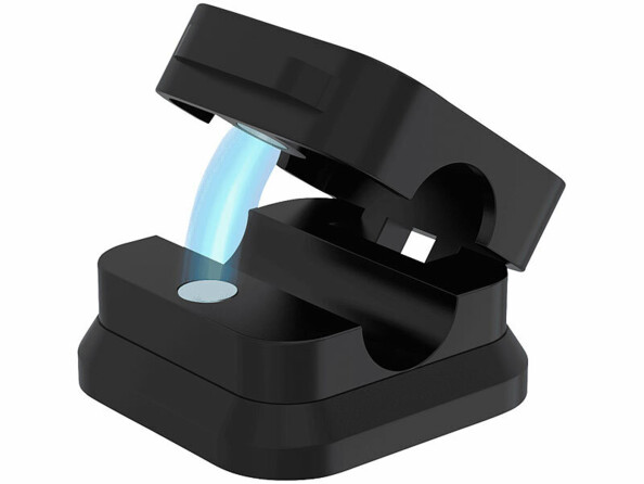 clip organiseur pour câbles avec fermeture magnétique