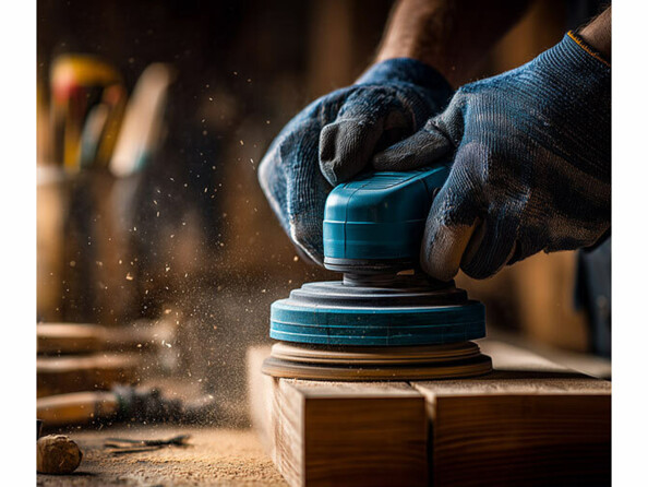 80 disques papier de verre Ø 125 mm P40 - P240 pour ponceuse excentrique