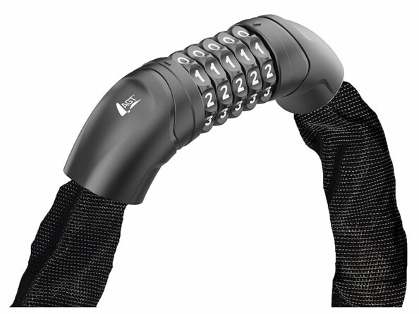 Antivol chaîne en acier pour vélo 90 cm