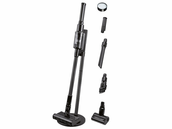 Aspirateur sans fil rechargeable 15 kPa BHS-750 avec double brosse motorisée