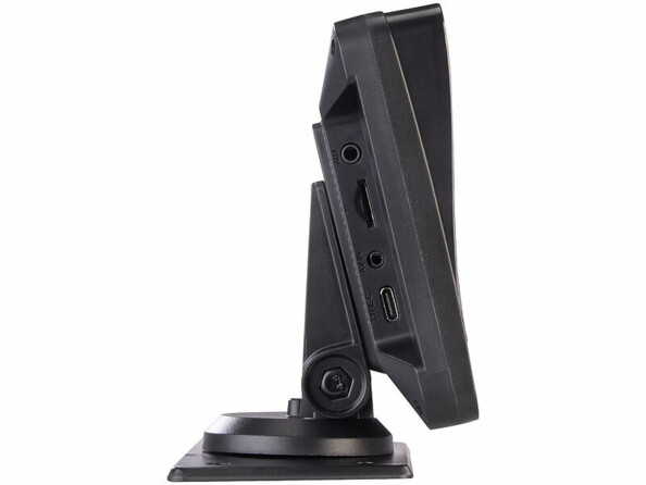 écran tactile sans fil pour caméra de recul vu de coté