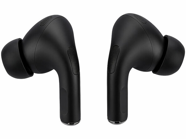 Écouteurs sans fil intra-auriculaires avec traducteur IA - Noir