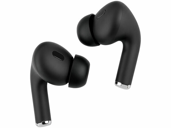 Écouteurs sans fil intra-auriculaires avec traducteur IA - Noir