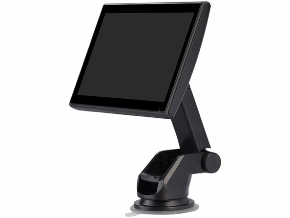 Écran tactile IPS HD 7" CAS-5065 compatible Apple CarPlay et Android Auto sur support ventouse