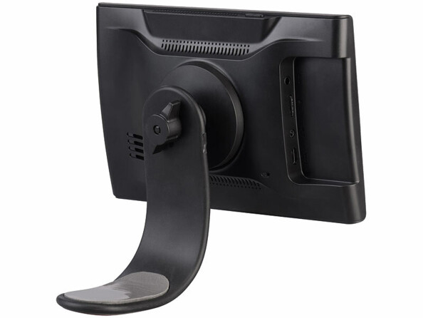 Écran tactile IPS HD 7" CAS-5065 compatible Apple CarPlay et Android Auto vu de dos