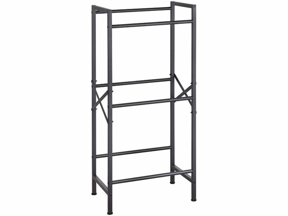 Rack en métal pour 3 caisses à boissons
