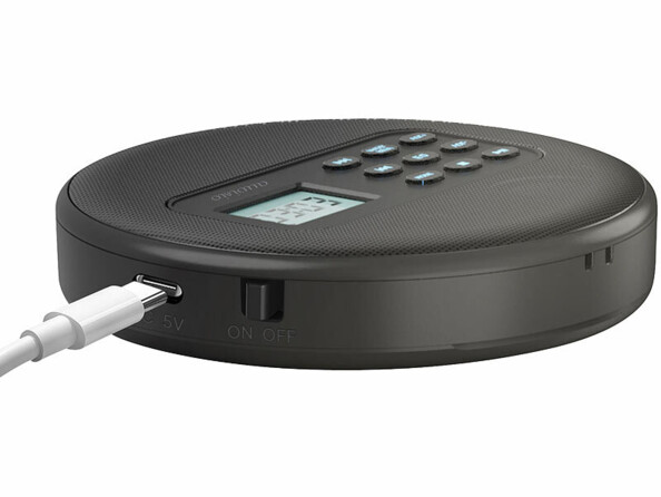 Lecteur CD portatif rechargeable avec fonction bluetooth