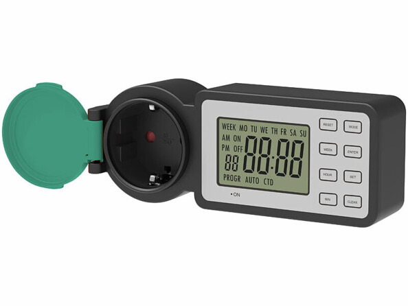 Programmateur électrique hebdomadaire d'extérieur