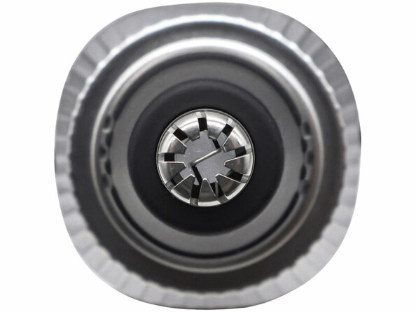 Tête de coupe arrondie de la tondeuse nez et oreilles Sichler Beauty – vue de dessus