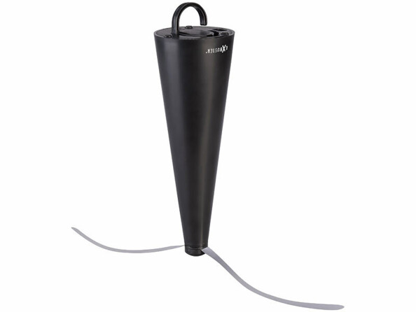 Ventilateur anti-mouche à piles et USB en mode suspendu