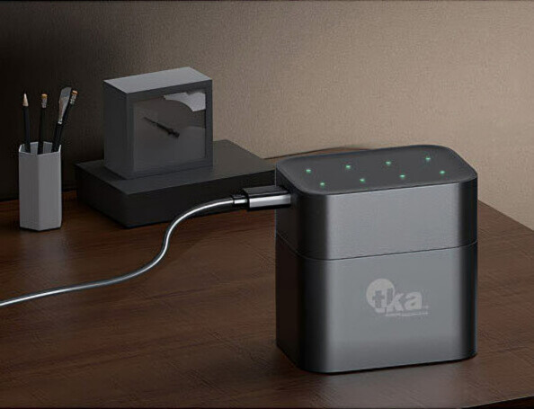 8 accumulateurs AA 2000 mAh avec boîtier de chargement
