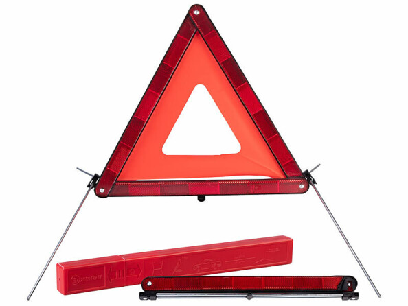 triangle de signalisation pliable