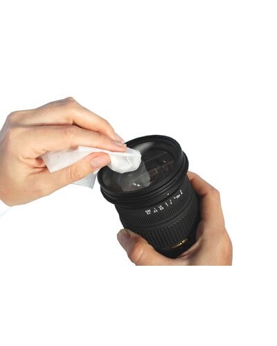 10 Lingettes de nettoyage pour appareil photo