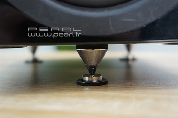 kit de 4 Découpleurs Hi-Fi finition chromé Dynavox