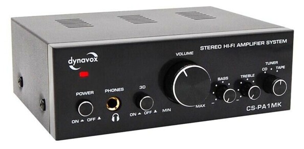 Amplificateur stéréo avec kit d'enceintes CS-PA1 - Noir