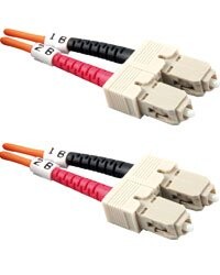 Cordons fibres optiques multimodes 62.5/125