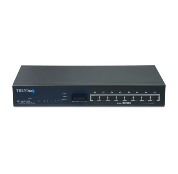 Switch Hub + Fibre Trendnet ''TE100-S810FI''