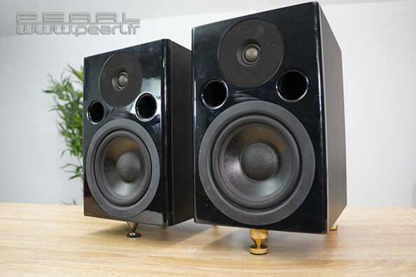 4 découpleurs hifi finition laiton Dynavox