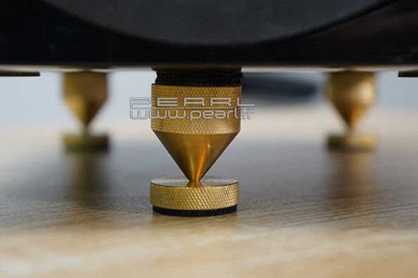 4 découpleurs hifi finition laiton Dynavox