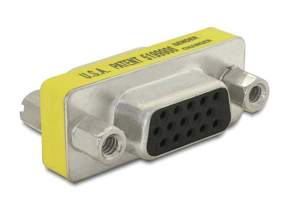 adaptateur vga femelle femelle delock 65001