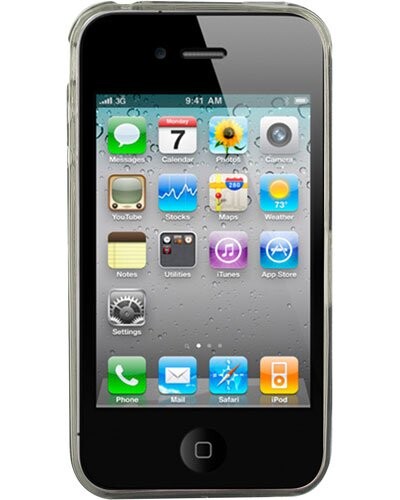Étui Pour Iphone 4 / 4S ''Novodio Pure Tpu Case Grey''