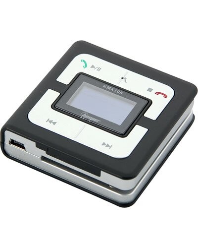 Kit Main Libre Transmetteur Fm Lecteur Mp3 Kmx105