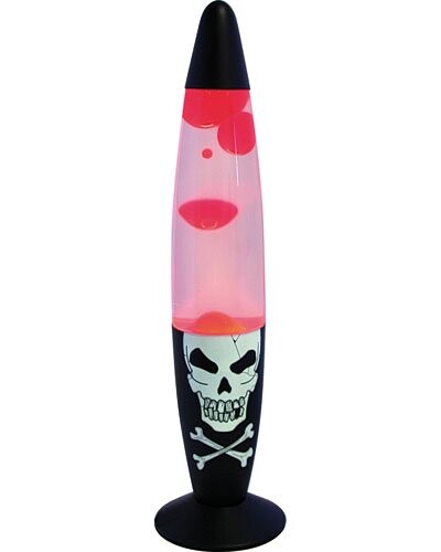 Lampe à lave ''Tête de Mort''