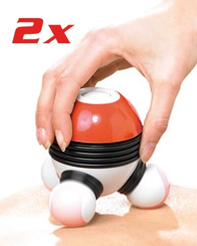Lot de 2 appareils de massage 3D ''Happy Vibes''