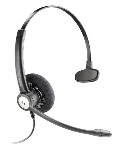 Micro Casque Plantronics Entera Hw 111 N/A + Adaptateur Jack