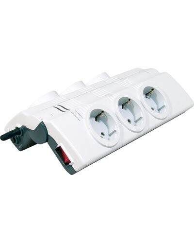Multiprise Pliable 6 Prises / USB / RJ45