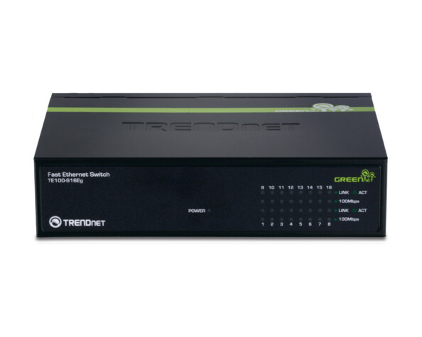 Switch 10/100 Mbps 16 ports Trendnet ''Te100-S16Eg''