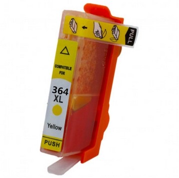 Cartouche remanufacturée HP N°364 CB320EE - Jaune