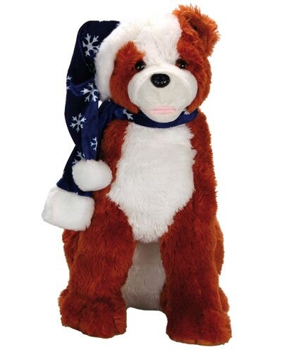 Chien musical de Noël