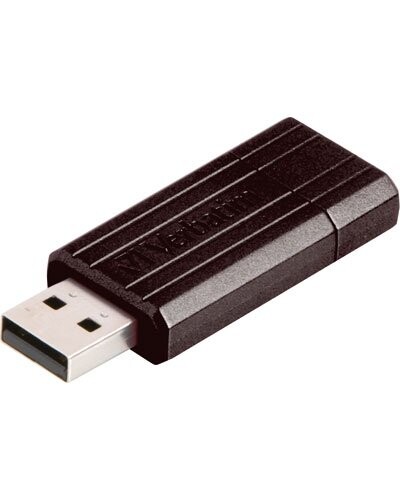 Clé USB Verbatim rétractable noir - 2 Go