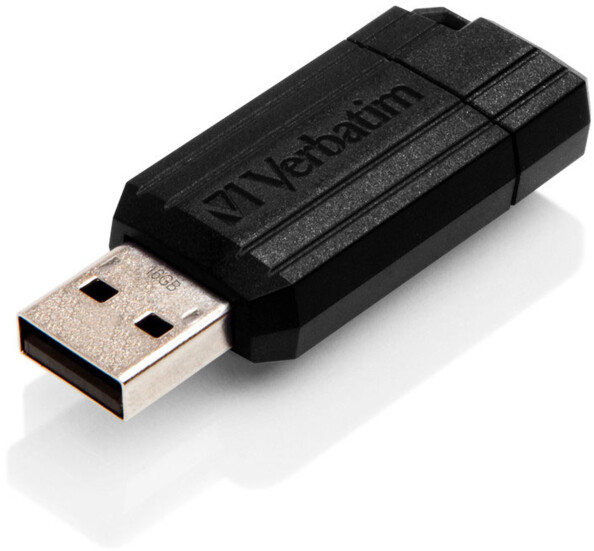 Clé USB Verbatim rétractable noir - 8 Go