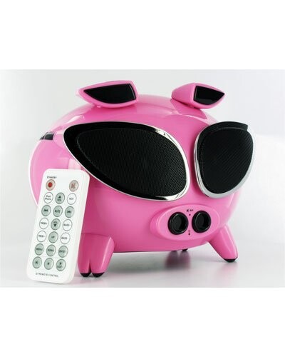 Enceinte Dock ''Superpig'' Rose