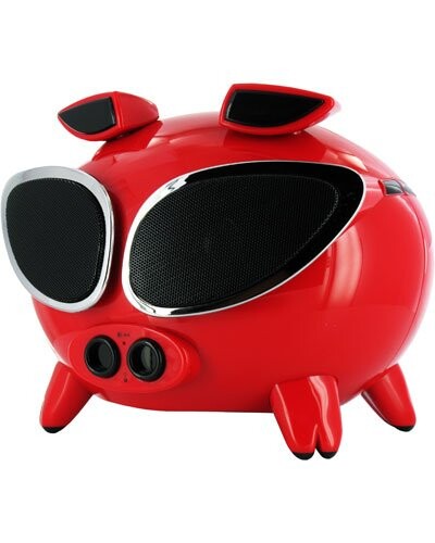 Enceinte Dock ''Superpig'' Rouge