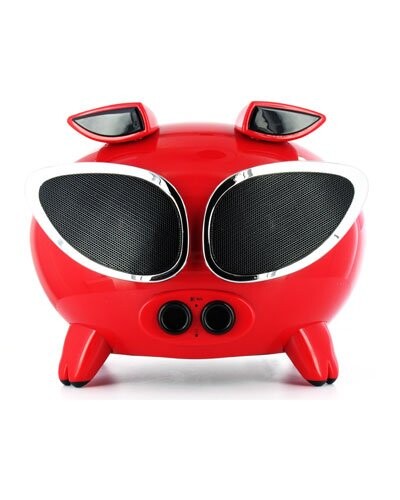 Enceinte Dock ''Superpig'' Rouge