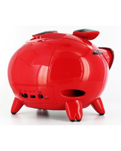 Enceinte Dock ''Superpig'' Rouge