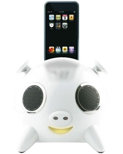 Enceintes Dock ''Ipig'' Blanc