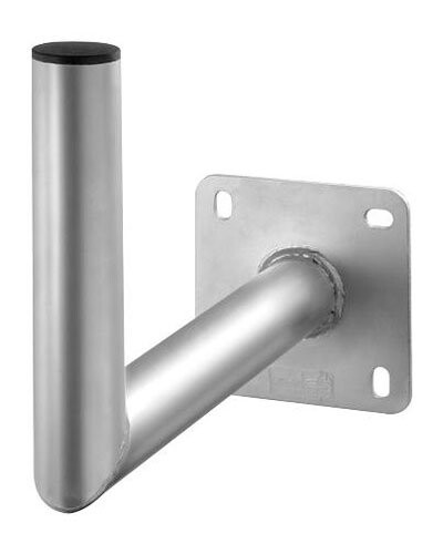 Fixation murale alu pour parabole - 35 cm