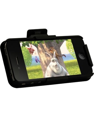 Holster/Stand ''Novodio Blackmamba '' pour iPhone 4 / 4S