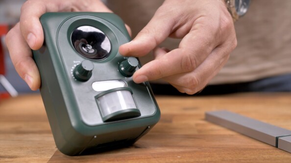 Anti-nuisibles solaire à ultrasons (Reconditionné)