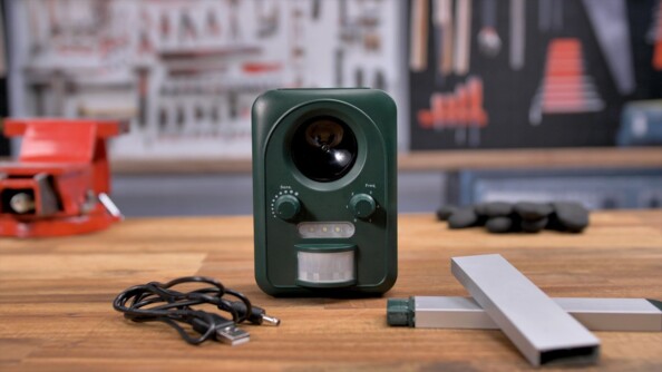 Anti-nuisibles solaire à ultrasons (Reconditionné)