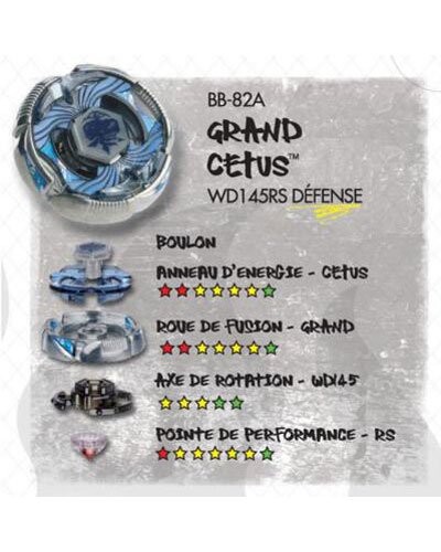 Beyblade Métal Masters Grand Cetus