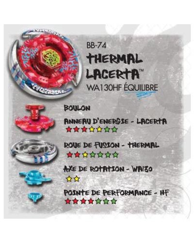 Beyblade Métal Masters Thermal Lacerta
