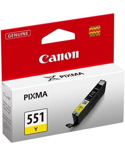 Cartouche originale Canon CLI-551 jaune