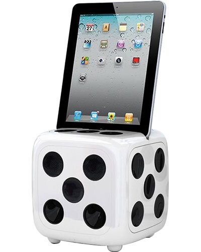 I-Dice Enceinte dock 2.1 - modèle blanc