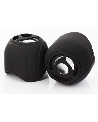 Mini haut-parleurs stéréo actif avec bluetooth Wattbomb Air