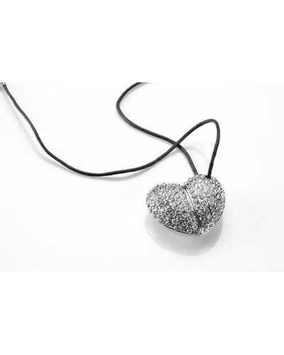 Ryval Clé USB ''Coeur de Diamants'' - 4 Go